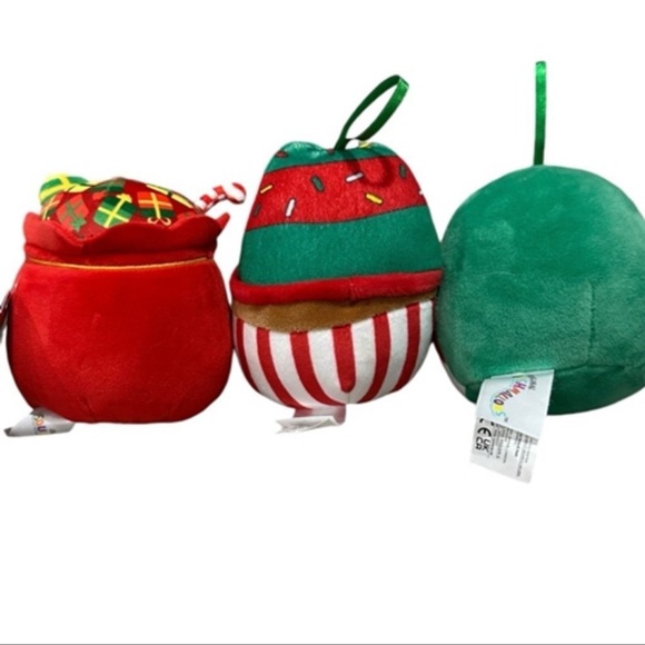 Squishmallows Christmas Plush Toy Set - Red, Green, Small - Picture 3 of 8